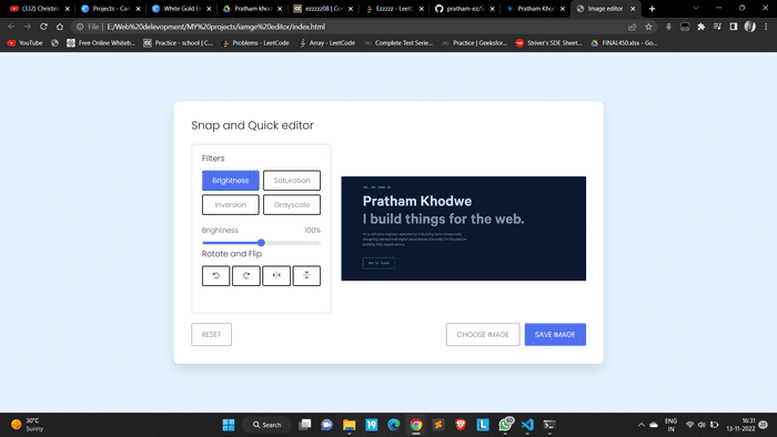 Pratham Khodwe's Portfolio